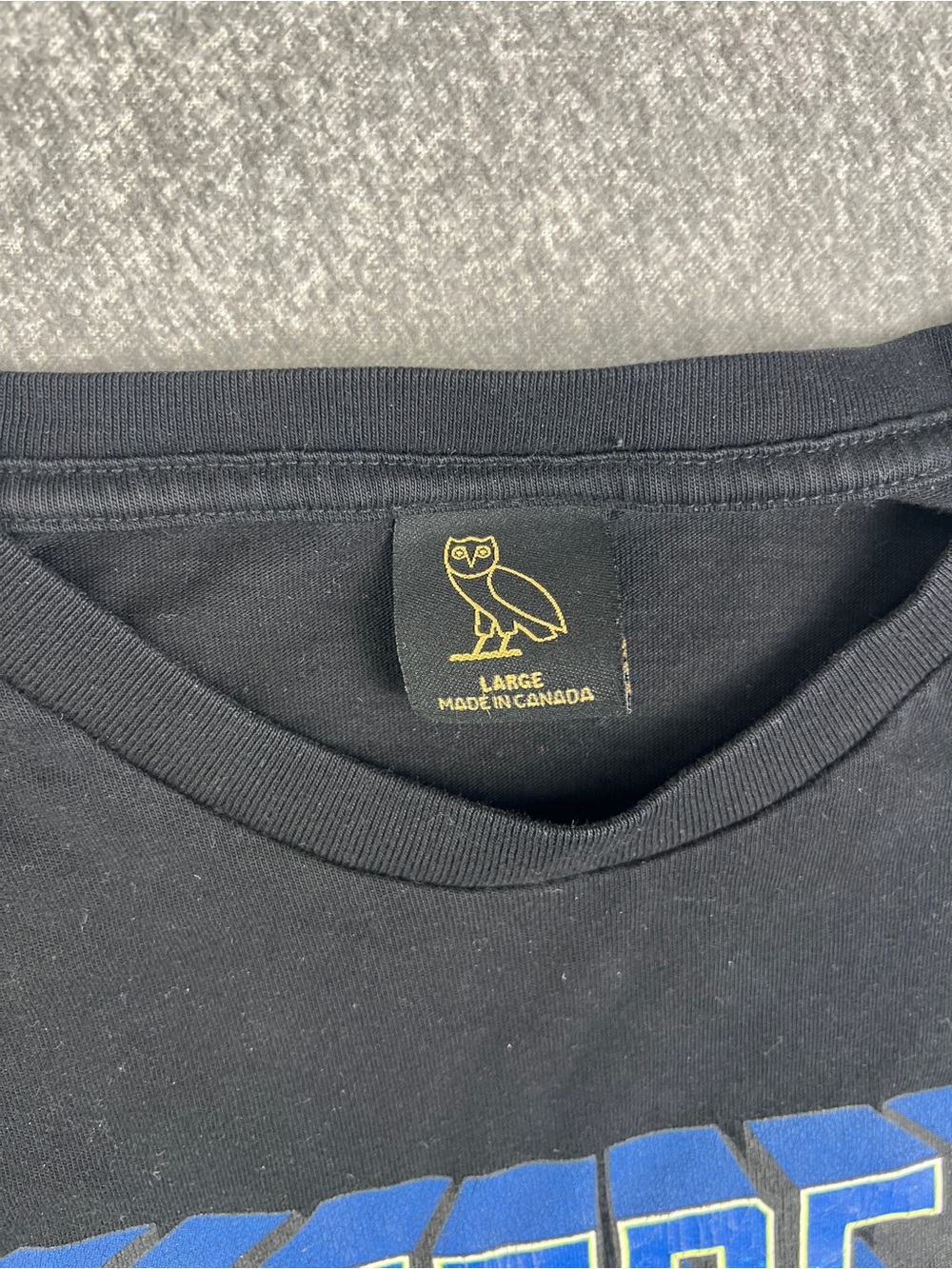 October's Very Own (OVO) Black Long-Sleeve Graphic Shirt size Large - Picture 4 of 10